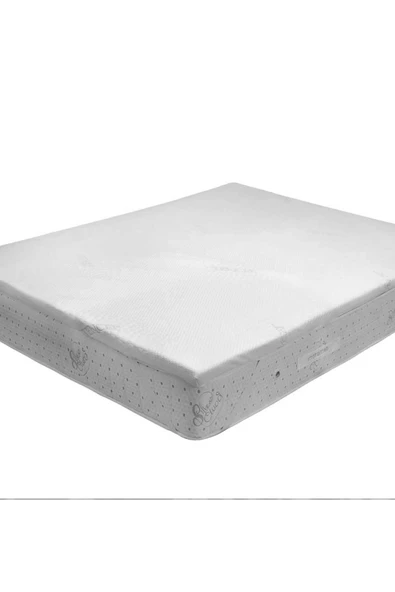 RevuBaby Lastikli Ortopedik Yıkanabilir Kılıflı Visko Yatak Şiltesi Yatak Pedi Uyku Pedi Topper - 8
