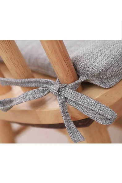 RevuBaby Sandalye Minderi Ev Mutfak Konfor Pedi  Bahçe Sandalyesi Minderi 40x40 cm