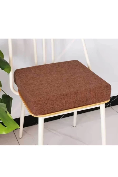 RevuBaby Sandalye  Minderi  Ev Mutfak Konfor Pedi  Bahçe Sandalyesi Minderi 40x40 cm
