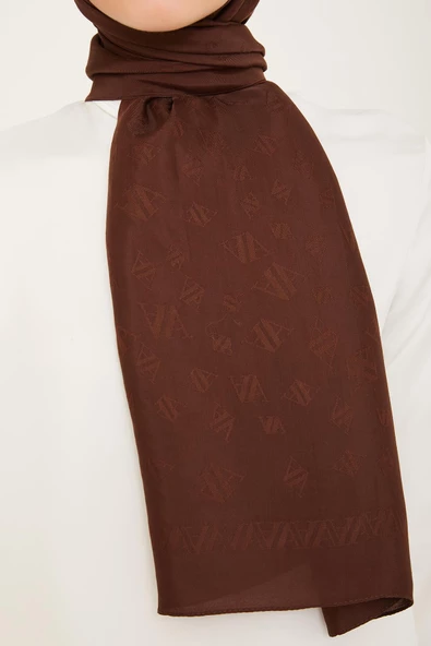 Armine S00OA044435524227 Trend Zümrüt Şal 1 - Resim 2