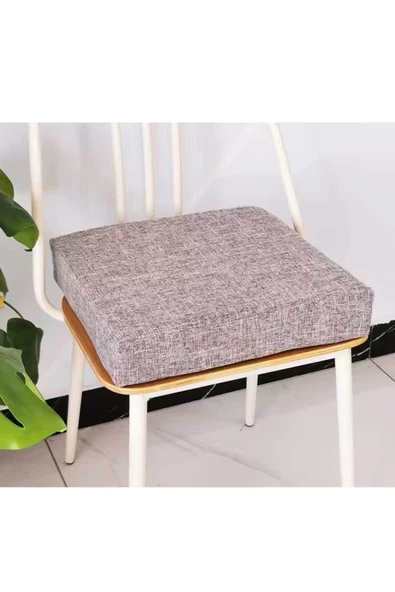Sandalye  Minderi  Ev Mutfak Konfor Pedi  Bahçe Sandalyesi Minderi 40x40 cm