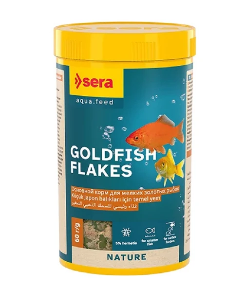 Sera Goldfish Flakes Nature 250 ml Skt: 05/2028 ürün görseli