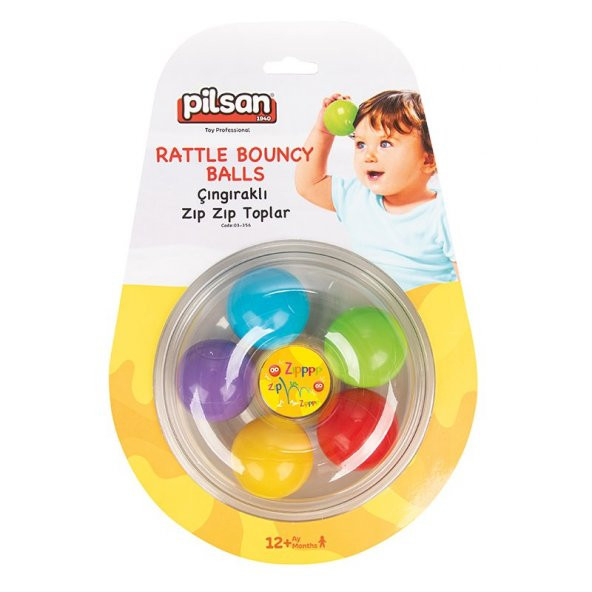 Pilsan Çıngıraklı Zıp Zıp Toplar 03356 - 2