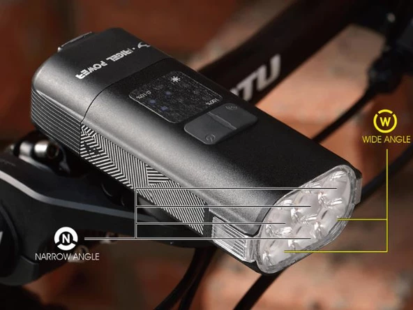 MOON FAR RIGEL POWER 3600 Lümen USB Şarjlı - 7