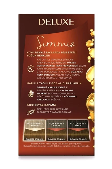 PALETTE DELUXE YOĞUN RENKLER 9-50 ALTIN PARILTILI BAL ADET SAÇ BOYASI - 4