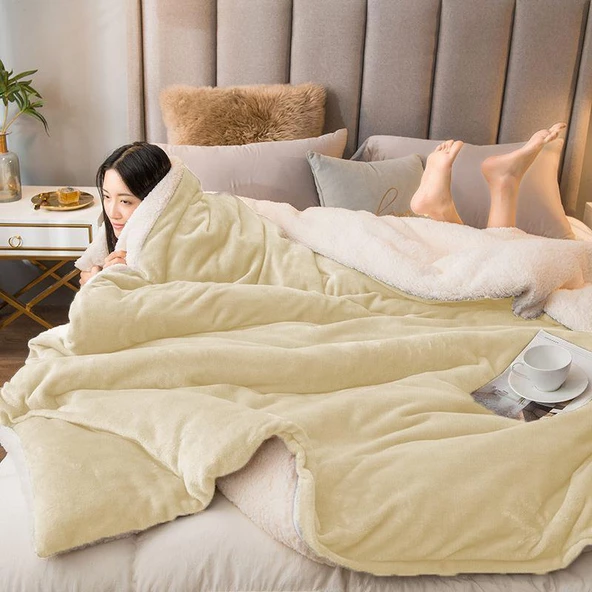 Sherpa Polar Battaniye Çift Taraflı Tek Kişilik 160x220 cm - 11