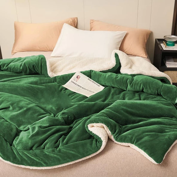 Sherpa Polar Battaniye Çift Taraflı Çift Kişilik 220x240 cm - 8