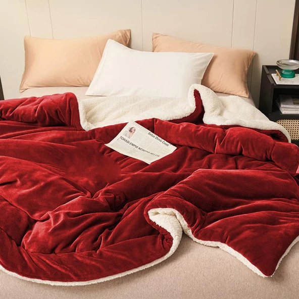 Sherpa Polar Battaniye Çift Taraflı Çift Kişilik 220x240 cm - 3