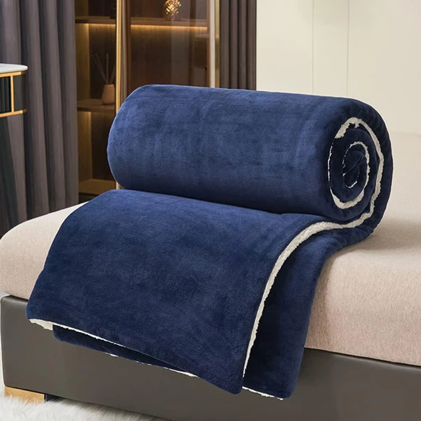 Sherpa Polar Battaniye Çift Taraflı Çift Kişilik 220x240 cm - 7