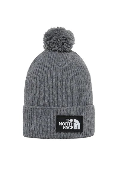 The North Face Tnf Logo Box Pom Unisex Gri Bere NF0A3FN3DYY1