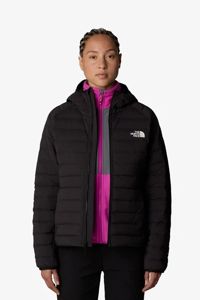 The North Face W Bellevıew Stretch Down Hoodıe Kadın Siyah Mont NF0A7UK54H01