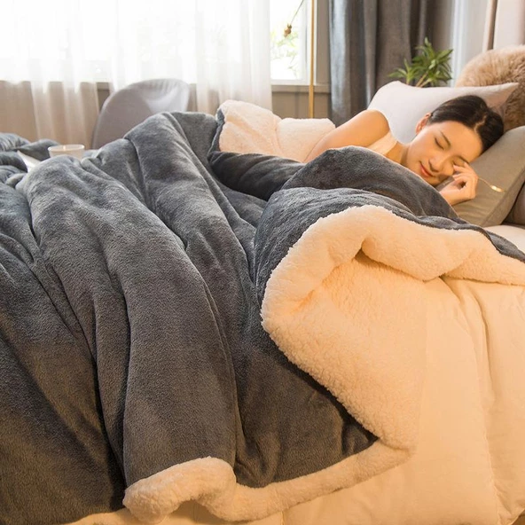 Sherpa Polar Battaniye Çift Taraflı Tek Kişilik 160x220 cm - 7