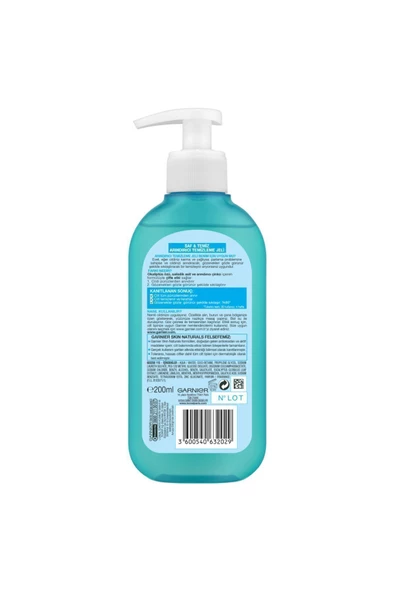 Garnier Saf & Temiz Arındırıcı Temizleme Jeli 200 ML - 2