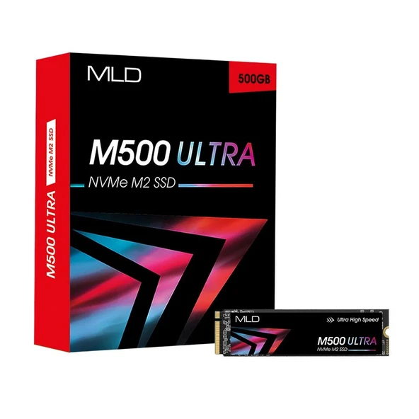 MLD M500 Ultra 500GB 7000-4700MB NVMe 2280 Gen4X4 SSD