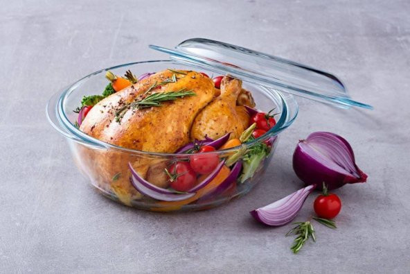 Pyrex 108A0007043 Yuvarlak Fırın Kabı 2,1 L