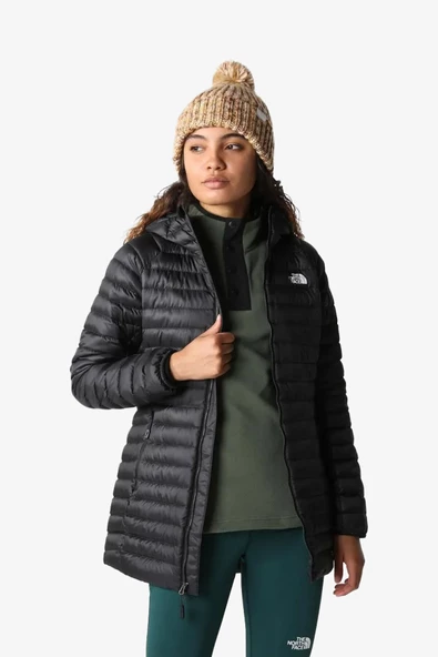 The North Face W New Trevaıl Kadın Siyah Parka NF0A7Z854H01