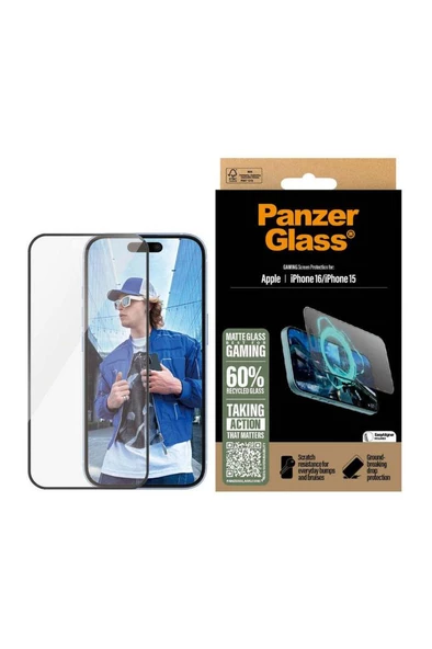 PanzerGlass iPhone 16 Gaming UWF Ekran Koruyucu - 2