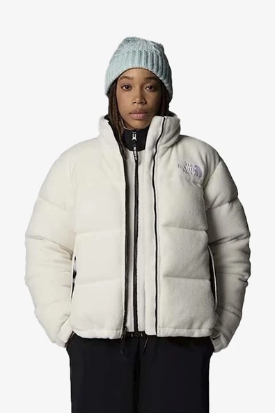 The North Face W 2000 Polar Nuptse Kadın Beyaz Polar NF0A88YZQLI1