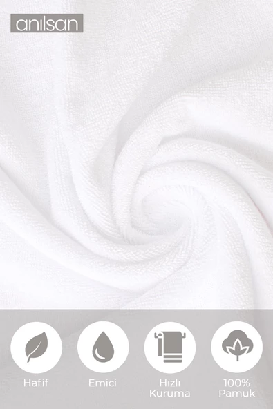 25'li Mini Havlu - 26x26 cm, %100 Pamuk, Bebek ve Çocuklar İçin, Yüz Havlusu Olarak Kullanıma Uygun - Resim 4