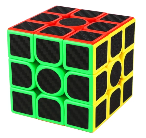 3X3X3 PROFESSIONAL SPEED CUBE CARBON FIBER - KARBON FİBER PROFESYONEL RUBİK ZEKA SABIR KÜPÜ - 2