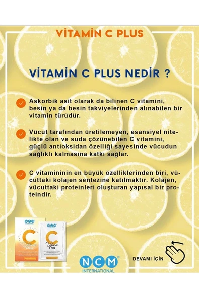 NCM C VİTAMİN PLUSH - 3