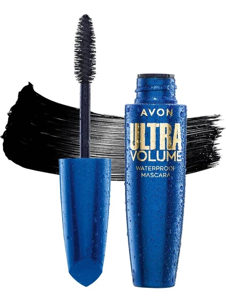 Avon Ultra Volume Suya Dayanıklı Maskara Blackest Black