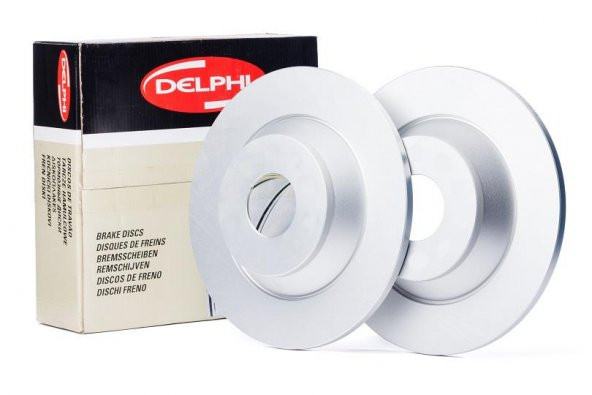 Delphi Fiat Palio Ön Fren Disk Takımı 4 Bijon 257mm 1996-2012