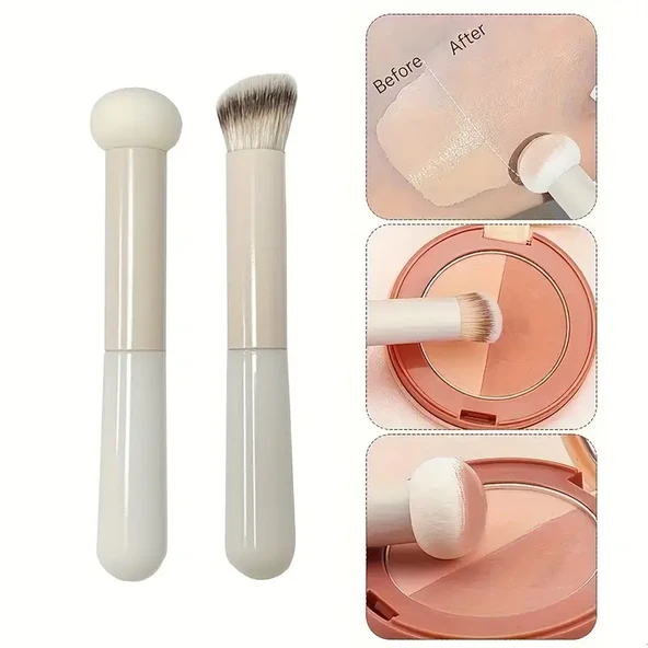 2'li Palm Concealer Makyaj Fırça Seti
