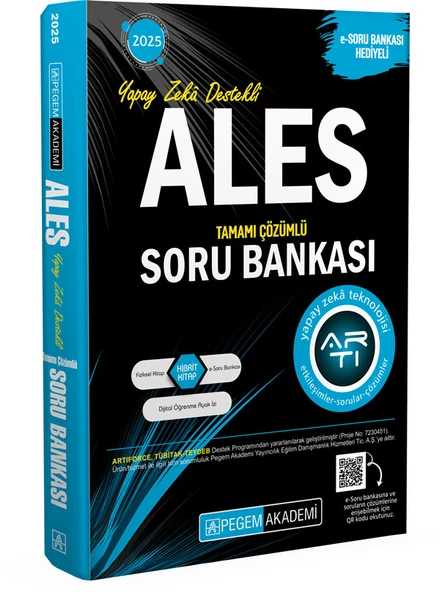 PEGEM 2025 ALES ÇÖZÜMLÜ SORU BANKASI