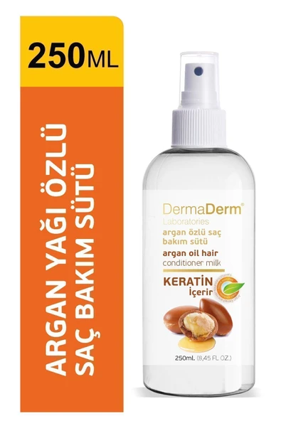 DERMADERM ARGAN YAĞI ÖZLÜ SAÇ BAKIM SÜTÜ 250ML - 2