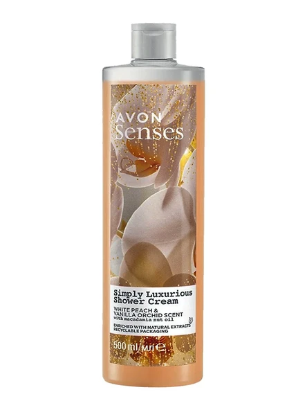 Avon Senses Simply Luxurious Kremsi Duş Jeli 500ml