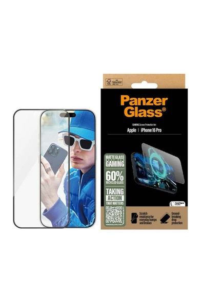 PanzerGlass iPhone 16 Pro Gaming UWF Ekran Koruyucu