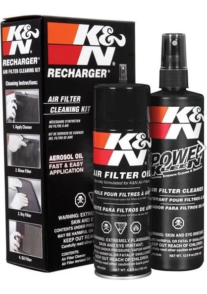 K&N 99-5000EU Hava Filtresi Temizleme Kiti