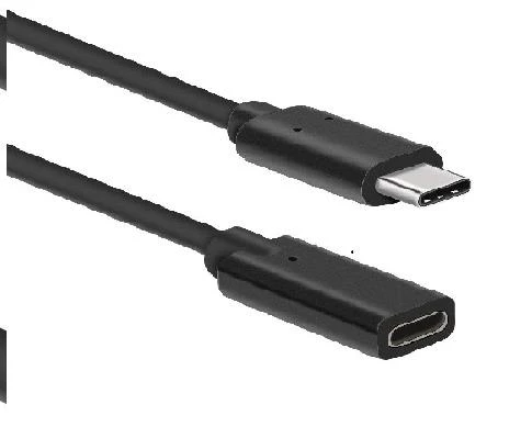 USB 3.1 Type-C Erkek Dişi Uzatma Kablosu 0.50 cm | Şarj ve Veri Aktarımı