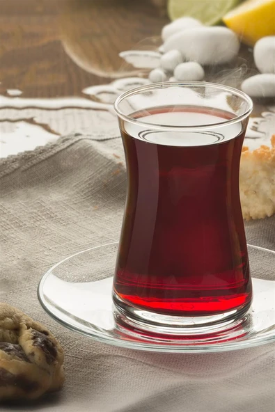 Pasabahce Heybeli Çay Takımı Seti, Sade, 160 Ml, 4 Parça  95290 - 4