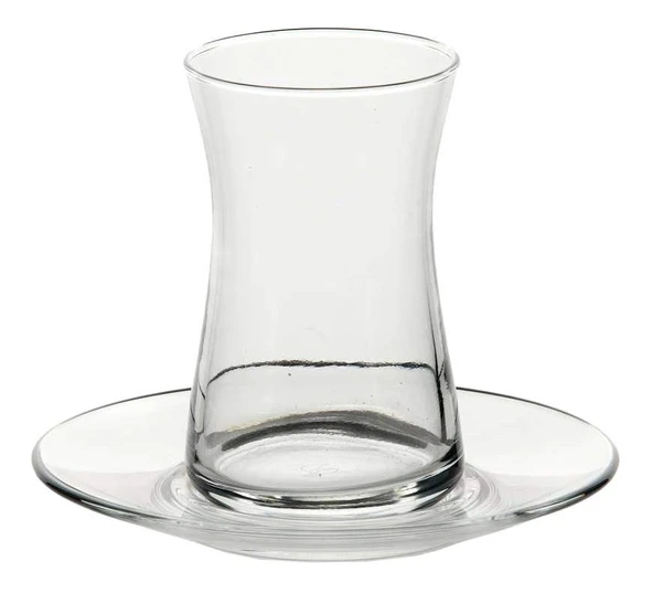 Pasabahce Heybeli Çay Takımı Seti, Sade, 160 Ml, 4 Parça  95290 - 2