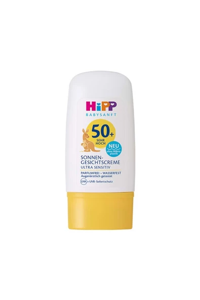 Hipp Babysanft SPF50+ Yüz için Güneş Kremi 30 ML ürün görseli