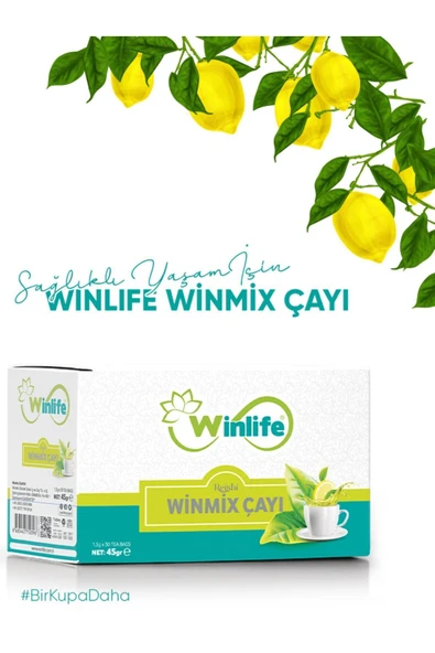 WİNLİFE YEŞİL ÇAY WİNMİX REISHI