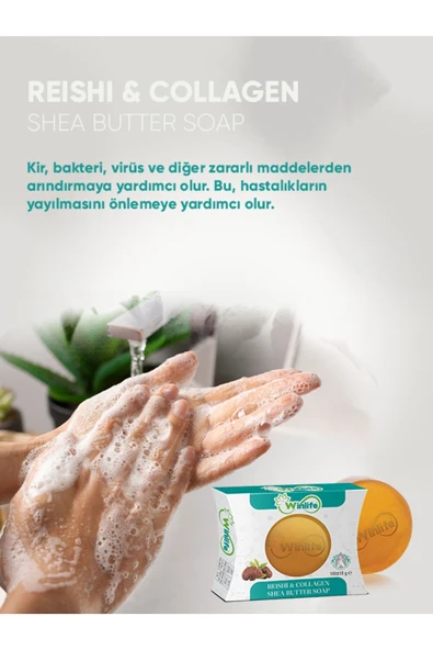 WİNLİFE REİSHİ & KOLAJEN SHEA BUTTER SABUN - 2