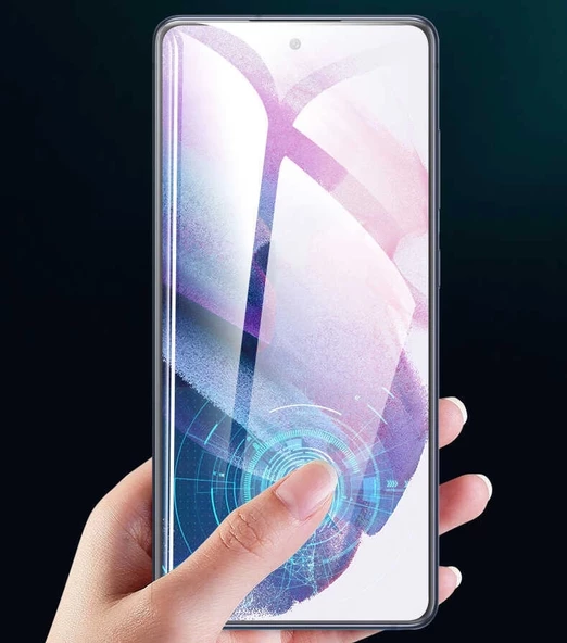 Galaxy S25 Ultra Uyumlu Kavisli Tam Koruma Dias Cam Ekran Koruyucu - 7