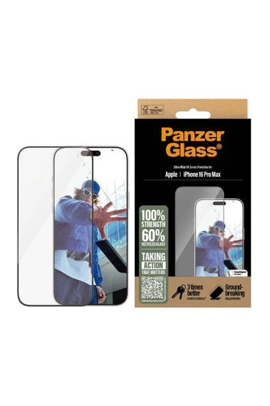 PanzerGlass iPhone 16 Pro Max UWF Ekran Koruyucu - 4