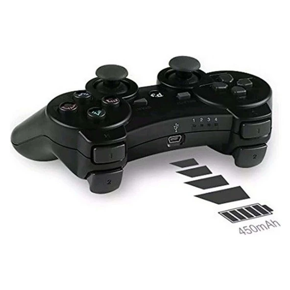 Doubleshock PS 3 PS3 Uyumlu Kablosuz Analog Oyun Kolu - 4