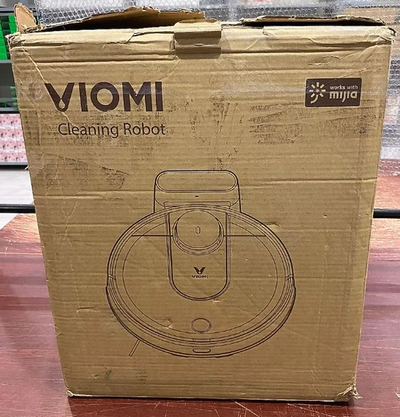 Viomi V2 Pro Vacuum Cleaner Lazer Sensör Akıllı Robot Süpürge Siyah