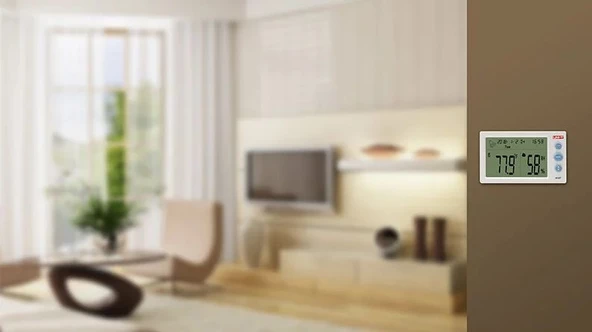 UNI-T A13T Dijital Saat Sıcaklık Nem Ölçer - 4