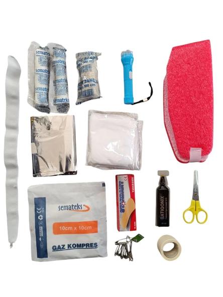 İlk Yardım Çantası Yönetmeliğe Uygun EC - 2