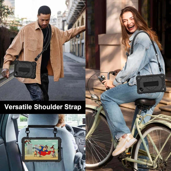 Xiaomi Redmi Pad SE 8.7inç Kılıf Defender Askılı Pars Case Fuji - 7