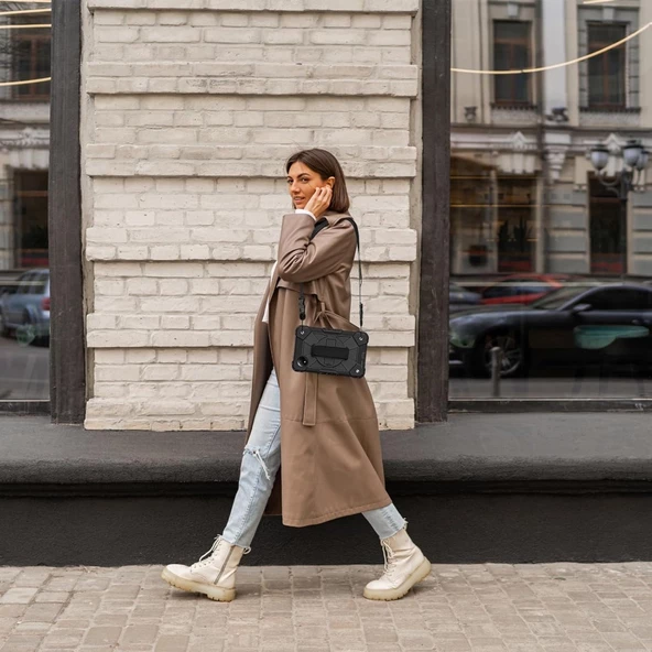 Xiaomi Redmi Pad SE 8.7inç Kılıf Defender Askılı Pars Case Fuji - 4