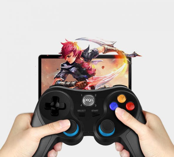 iPega PG-9157 Bluetooth Gamepad + joystick + Tutucu Oyun Konsolu - 6