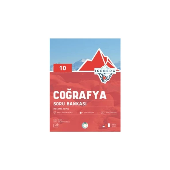 10. Sınıf Iceberg Coğrafya Soru Bankası