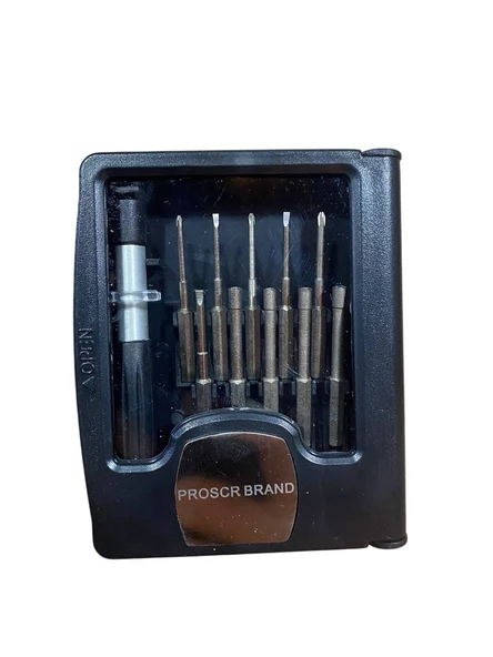 Pro-Scr 02861 Kutulu Saatçi Tornavida Takımı 11 Parça - 2
